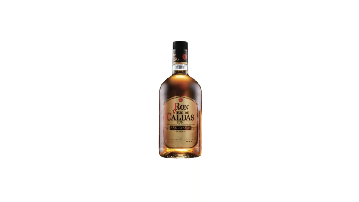 Ron Viejo de Caldas Columbian 40  3 Year Anejo Rum Bottle 175 L