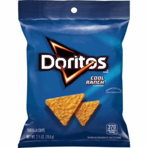 doritos cool ranch tortilla chips  2.5 oz