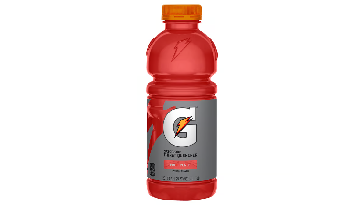 gatorade fruit punch thirst quencher bottle  20 fl oz