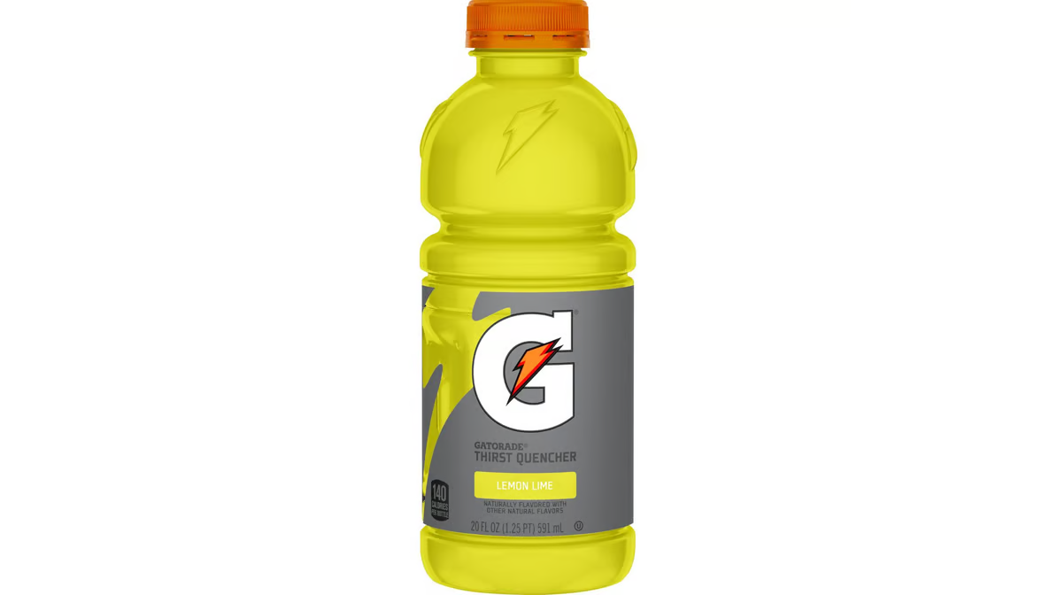 gatorade lemon lime thirst quencher bottle  20 fl oz