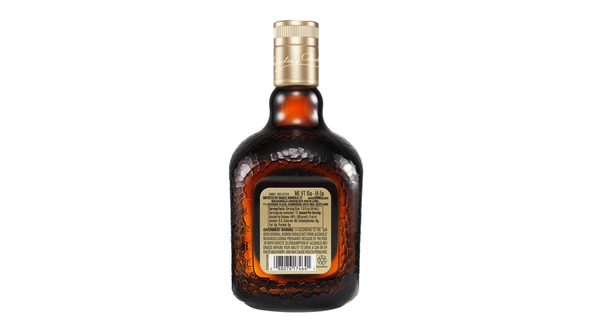 grand old parr 80 proof 12 years blended scotch whisky bottle  750 ml 2