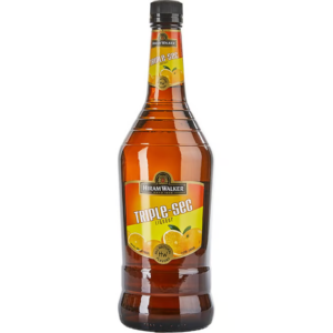 hiram walker triple sec liqueur bottle  1 l