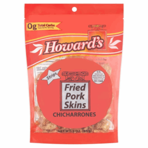 howards fried pork skins chicharrones  3 oz