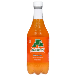 jarritos mandarin soda bottle  17.7 oz