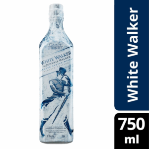johnnie walker 83.4 proof limited edition white walker blended scotch whisky bottle  750 ml