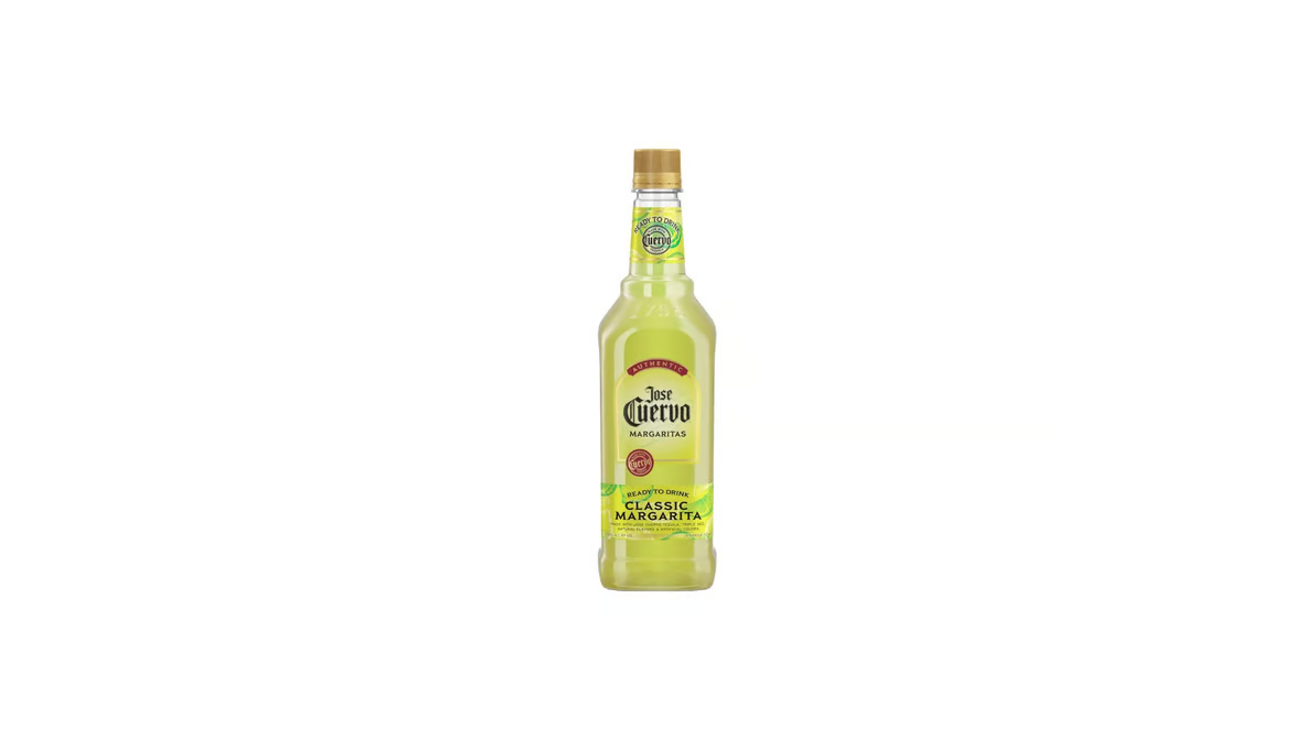 jose cuervo authentic cuervo margarita classic lime rtd cocktail bottle  750 ml