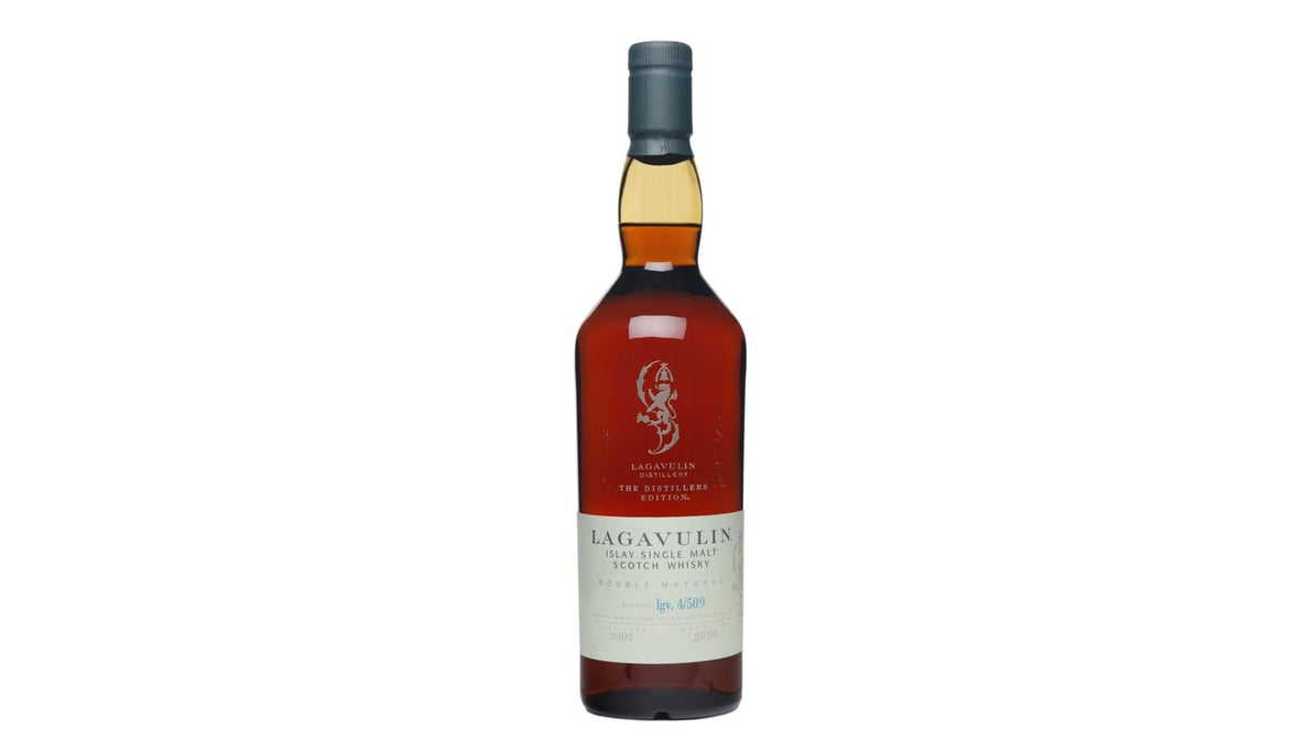 lagavulin distillers edition islay single malt scotch whisky bottle 2020  750 ml