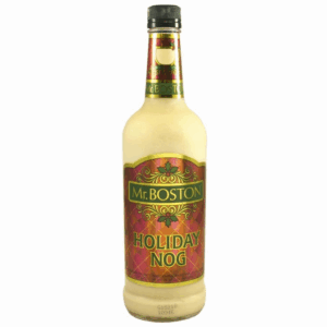 mr. boston holiday nog blended whiskey bottle  750 ml