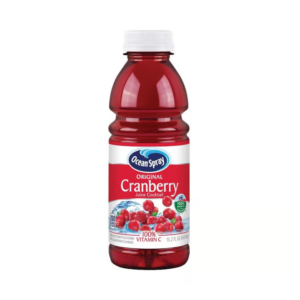 ocean spray original cranberry juice bottle  15.2 oz
