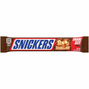 snickers milk chocolate share size candy bar  3.29 oz